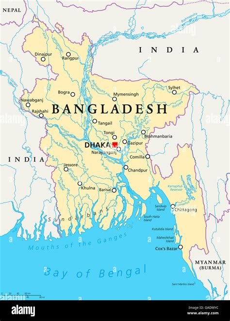 dhaka located